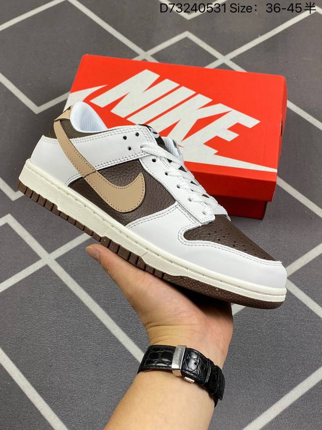 耐克nike Sb Dunk Low扣篮系列低帮休闲运动滑板板鞋采用软质牛剖皮鞋面材质#正确后跟反口里弧度#原厂中底布正确印刷#鞋垫嵌入缓震乳胶+Sole真气垫