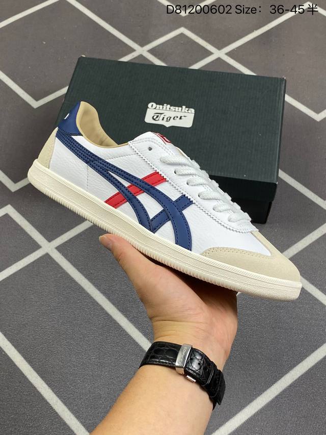 亚瑟士 Onitsuka Tiger 鬼塚虎 中性 休闲跑步鞋 校园板鞋tokuten 1183Co95- id：D8 0602 Size：36-45半