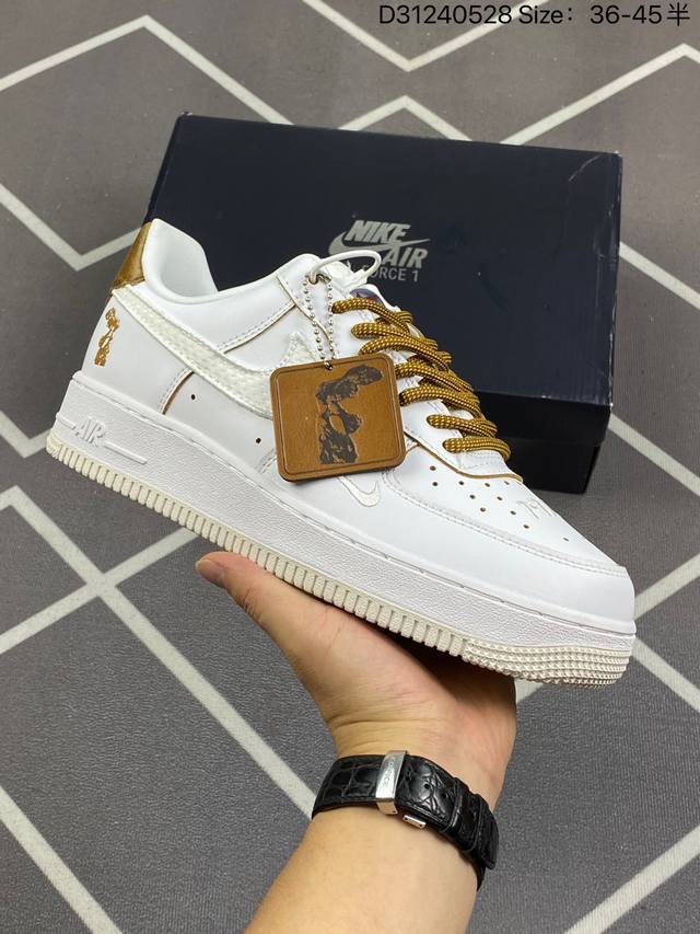 Nike Air Force 1 Low 07 原楦头原纸板 打造纯正低帮空军版型 专注外贸渠道 全掌内置蜂窝气垫 原盒配件 原厂中底钢印、拉帮完美 货号:Hf