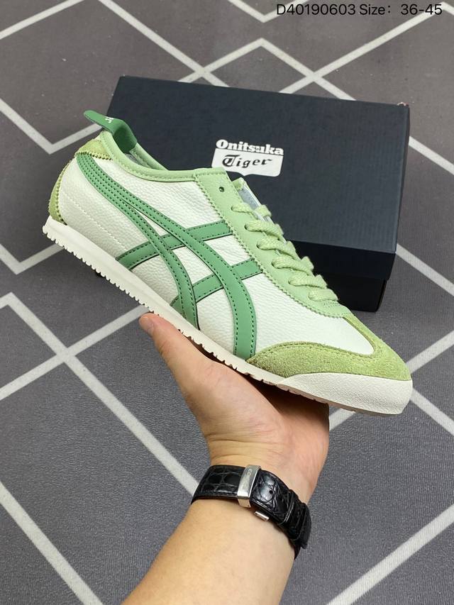 公司级onitsuka Tiger Nippon Made 鬼冢虎手工鞋系列 最高版本mexico 66 Deluxe メキシコ 66 デラックス独家！鞋底内置