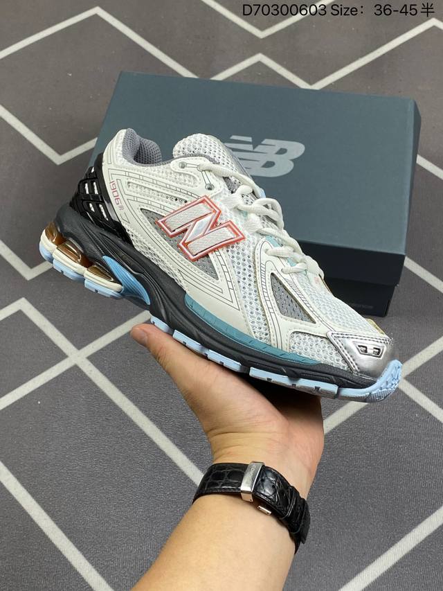 真标 Nb新百伦 New Balance M 6Ri 黑灰 复古老爹风网布跑步休闲运动鞋。 New Balance， 6年 William J. Riley先生