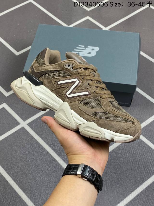 Nb 新百伦 New Balance Nb9060小象蹄男女款9060舒适百搭老爹鞋。全新 9060 款式将经典风格与现代设计融合到日常多功能性中。 9060