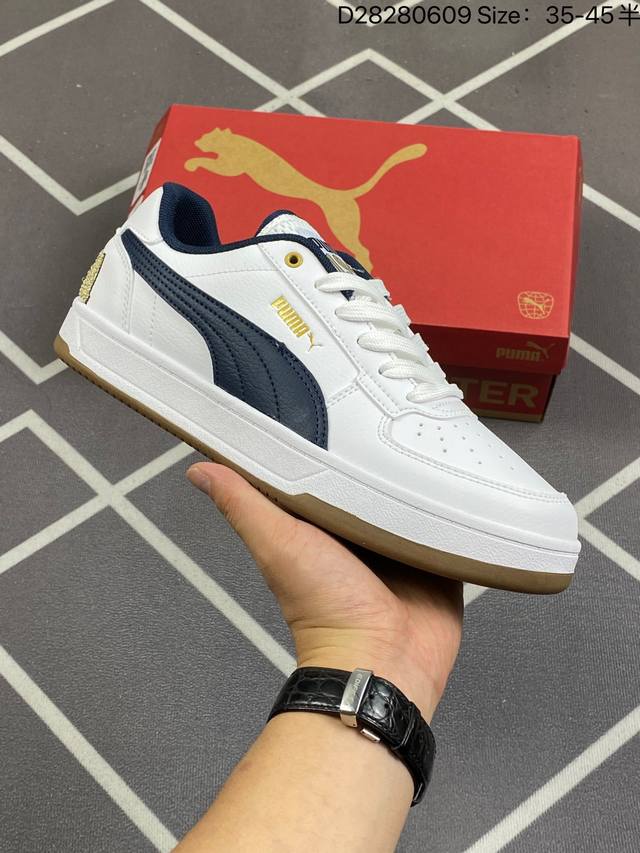 马彪 Puma Caven 2.0 Retro Club复简古 约便轻低帮运休动板闲鞋 号货:395082 01 编码：D28280609 Size:35.5-