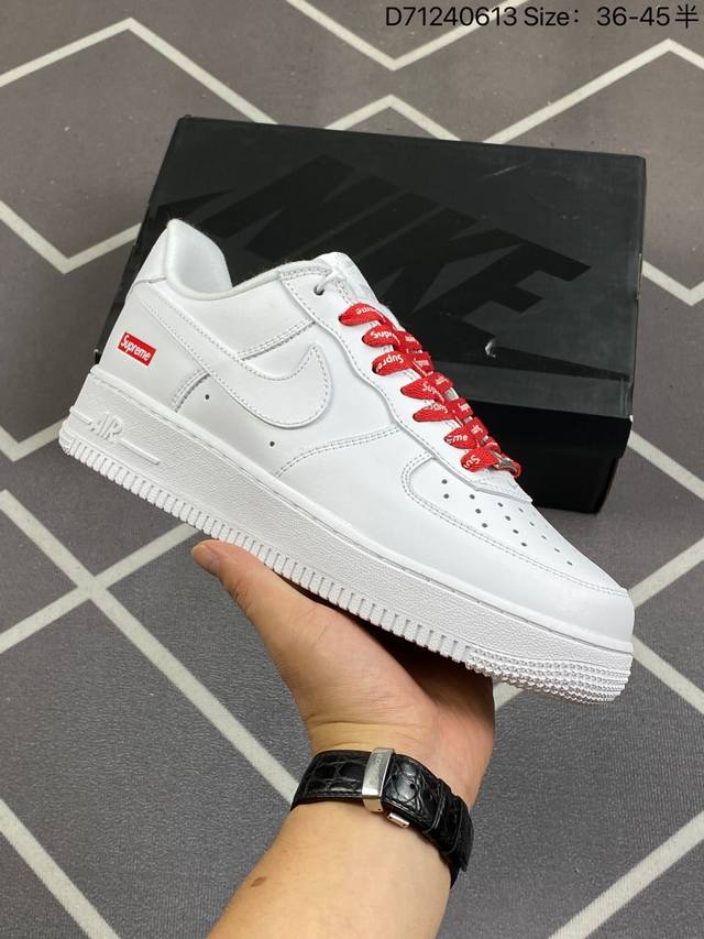 Nike Air Force 1 Low ’07 空军一号低帮休闲板鞋 高清洁度 内置全掌气垫 Size：36 36.5 37.5 38 38.5 39 40