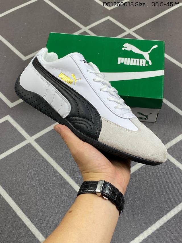 Puma Roma M Motorsport 彪马罗马阿莫尔系列 复古运动休闲赛车跑鞋 全球知名运动品牌puma宝马赛车系列 融合了宝马车队的标志性配色 以趣味