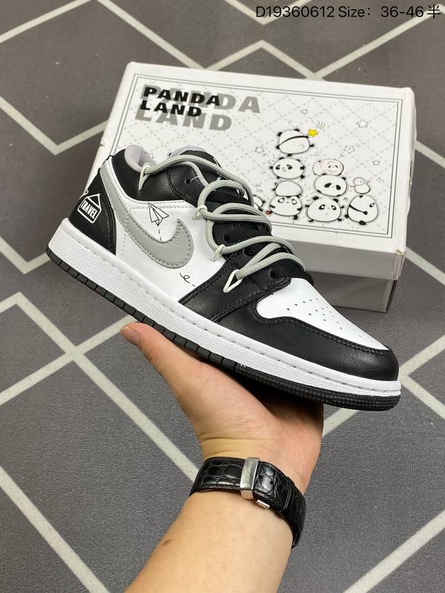 耐克nike Air Jordan 1 Low Prm Elephant Print Aj1乔丹一代低帮经典复古文化休闲运动篮球鞋 货号：553558-040