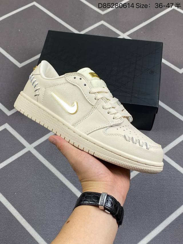 Air Jordan Aj1 Low 低帮 灰金 Fn5032-200 全新流水线出品 Dt版本唯一平替选择 市场第二梯队最强版 全部原鞋开发 原楦原纸板开发