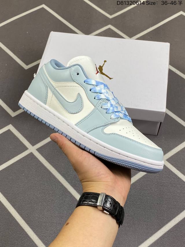 Air Jordan 1 Low 专柜订单 顶级纯原 全头层最高版本 独家提拉式后跟 吊打市面原装版本 市面整洁度最高版本 升级正确原装楦型开发纸版 中底注胶孔