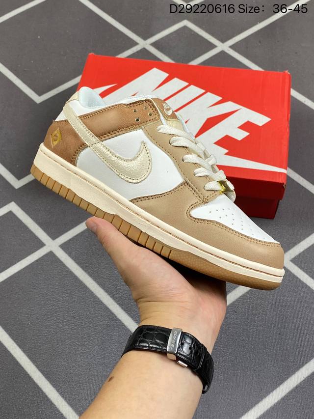 耐克 Nike Dunk Low Pro 男女同款运动鞋复古板鞋，尽情迈步，彰显个性风采。采用柔软皮革鞋面，经久耐穿，塑就如元年款 Dunk 般的复古质感。鞋头