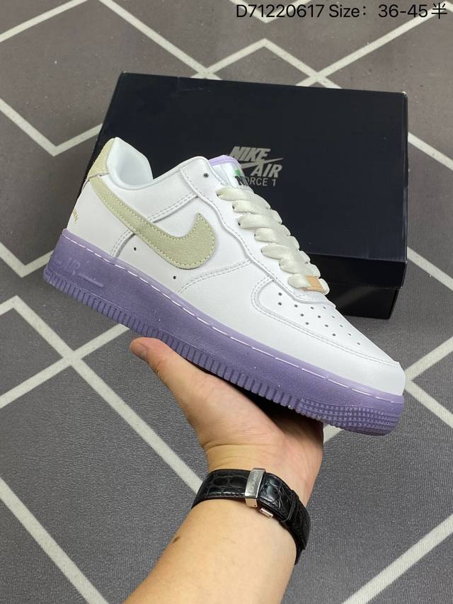 耐克nike Air Force 1 Low 空军一号低帮百搭休闲运动板鞋。柔软、弹性十足的缓震性能和出色的中底设计，横跨复古与现代的外型结合，造就出风靡全球三