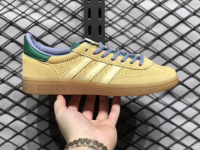 放店 adidas Handball Spezial 复古单品 阿迪达斯经典款复古休闲板鞋 原厂原档案开发出品 皮料切割干净无任何毛边 鞋型细节完美 超高清洁度