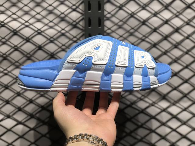 放店 nike Air More Uptempo Slide 耐克 皮蓬大air拖鞋 皮蓬拖鞋 这款nike Air More Uptempo拖鞋向scotti