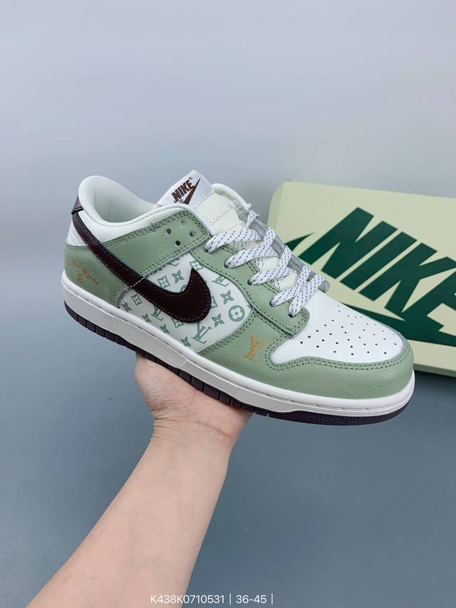 耐克nike Dunk Low 板鞋 Sb系列经典百搭休闲运动板鞋加厚鞋舌的填充，使舒适性大大提升，同时也更方便穿脱中底部分则加入了脚感柔软舒适zoomair气