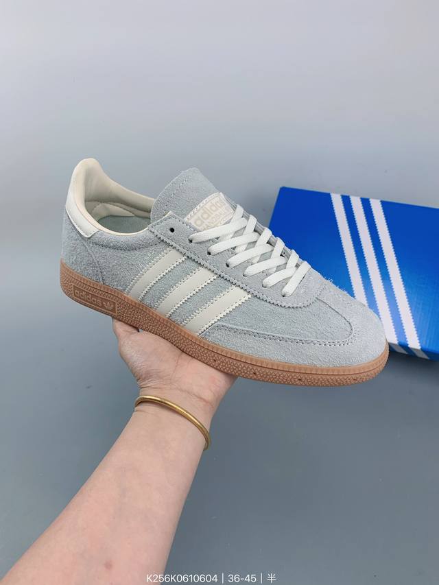 Adidas阿迪达斯 Handball Spezial 复古运动休闲板鞋 size：如图 编码：K256K0610603