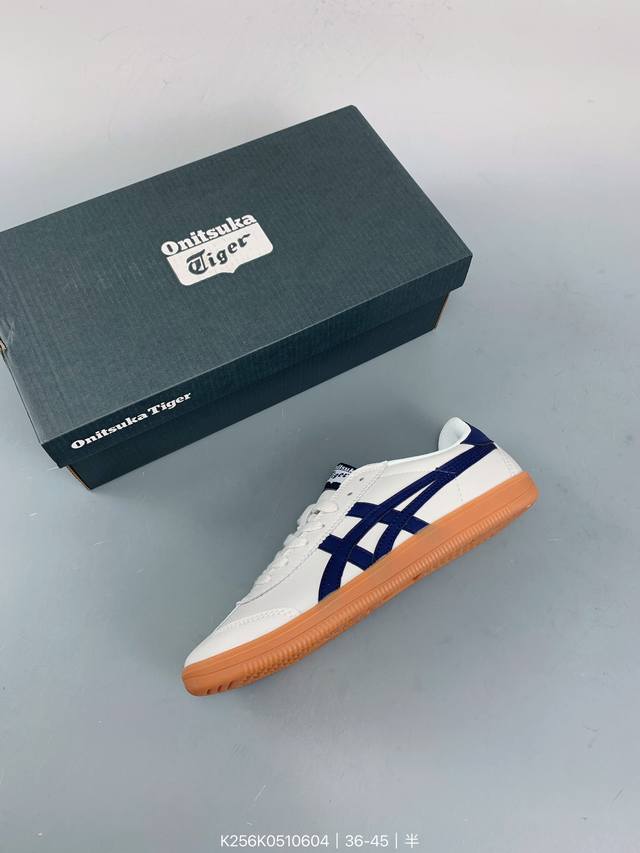 亚瑟士asics Onitsuka Tiger Tokuten 鬼家虎 德训低帮休闲板鞋 size：如图 编码：K256K0510603