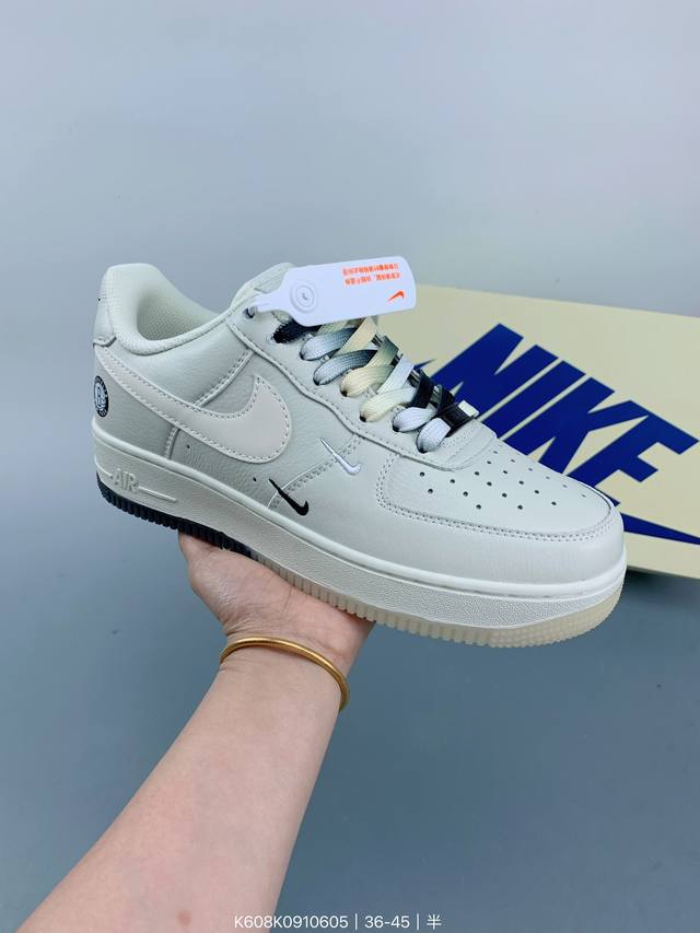 Nike Air Force 1 '07 Low “Nba联名”空军一号 中帮 运动鞋 休闲鞋 折边针车 工艺难度大 原楦头原纸板 原装鞋盒 定制五金配件 内置