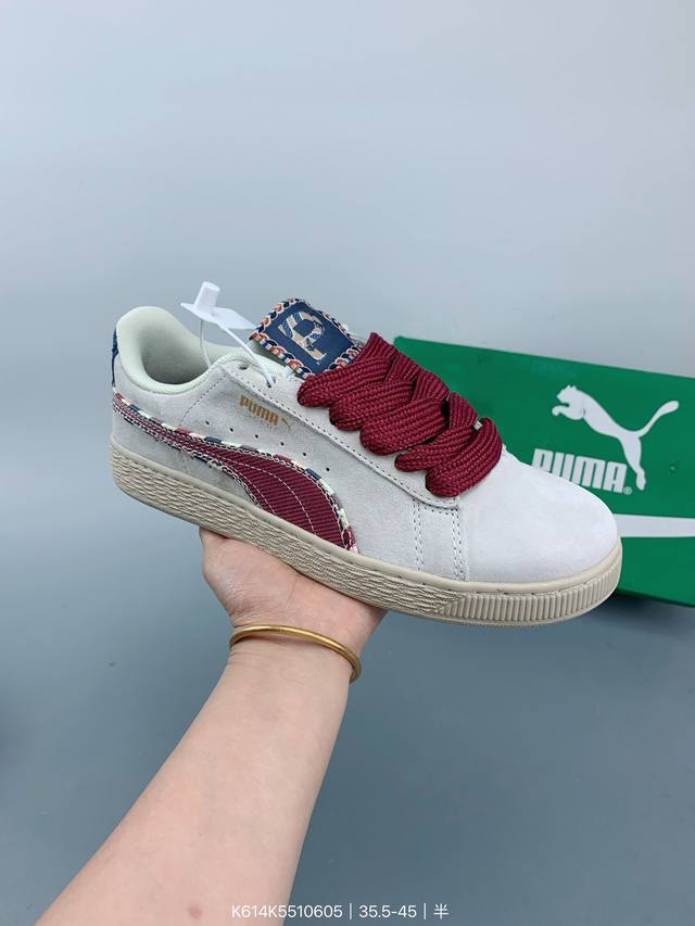 彪马 Puma Suede Bz Emb 官方男女款龙年cny限定休闲板鞋 size：如图 编码：K278K5510605