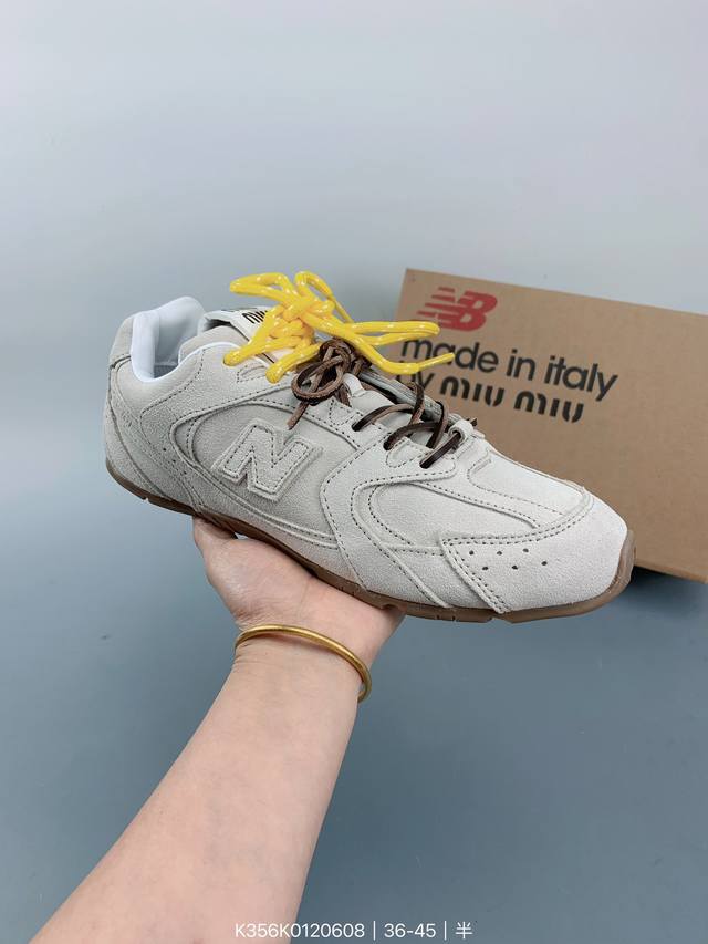 Miumiu缪缪 X New Balance Nb530 情侣款 休闲 运动鞋 阿甘鞋 德训鞋 size：如图 编码：K356K0 608