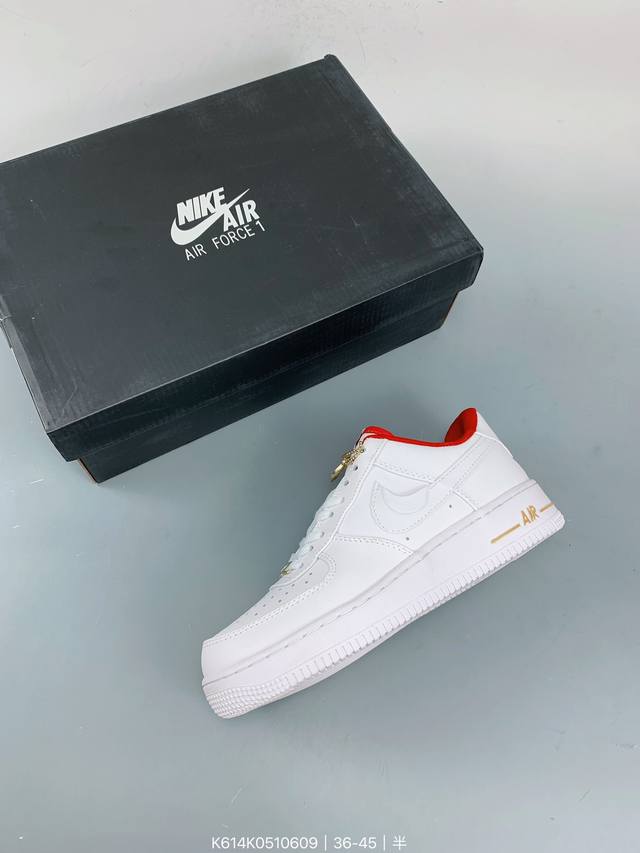 Nike Air Force 1 ′07 Lv8 X Stussy 斯图西联名款 耐克空军一号低帮板鞋 size：如图 编码：K614K0510609