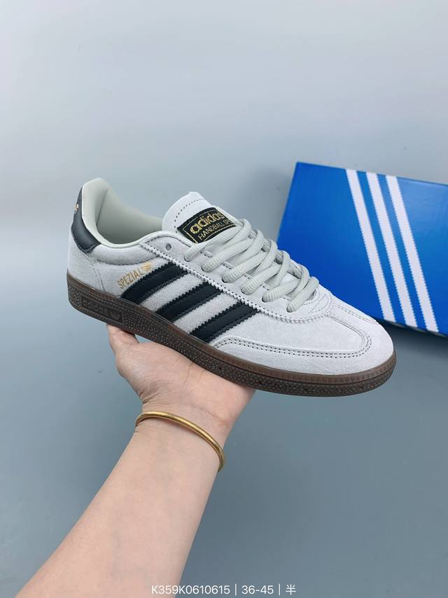 Adidas Originals Handball Spzl 阿迪达斯 低帮 舒适潮流轻便耐磨防滑低帮板鞋 size：如图 编码：K359K0610615