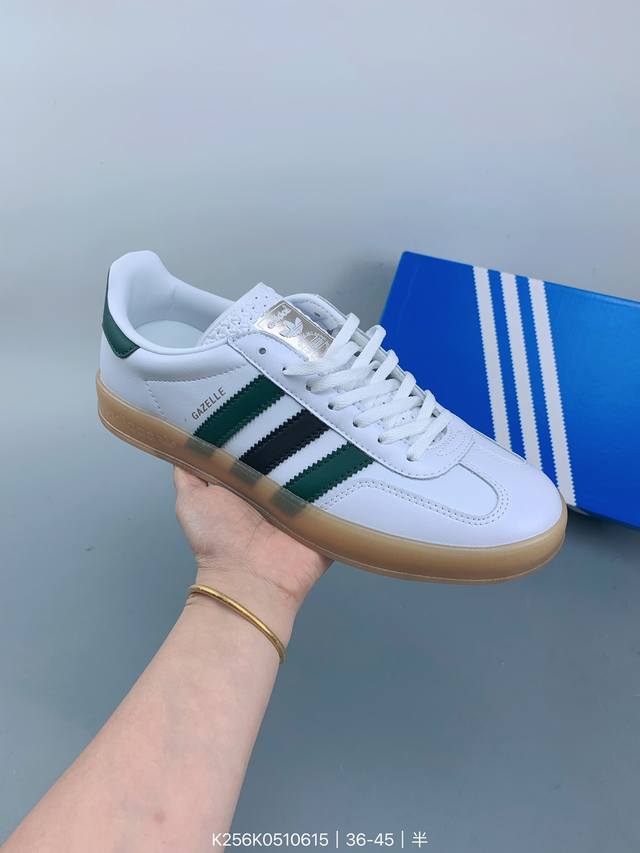 Adidas Originals Handball Spzl 阿迪达斯 低帮 舒适潮流轻便耐磨防滑低帮板鞋 size：如图 编码：K256K0510615