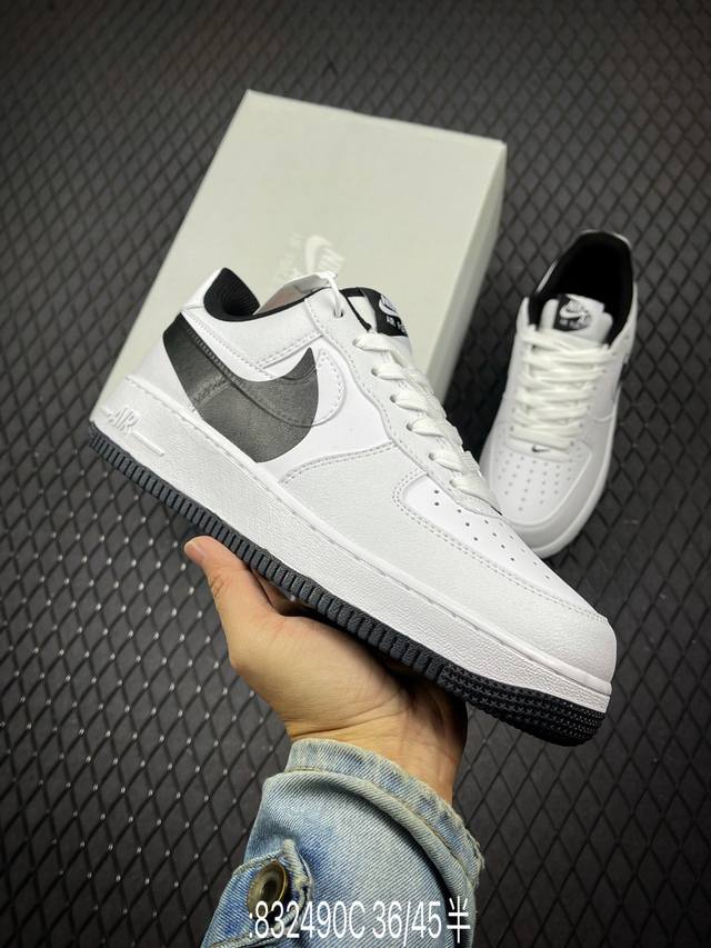 耐克 Nike Air Force 1 空军一号 官方同步 原装级别 原楦头原纸板 打造纯正空军版型原厂中底钢印、拉帮完美 官方货号：Fq4118 size：