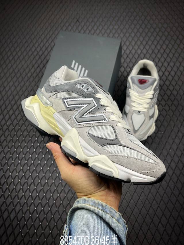 公司级joe Freshgoods X New Balance nb9060 联名款 复古休闲运动慢跑鞋 鞋款灵感源自设计师本人对夏日的怀日回忆。鞋面大身由空间