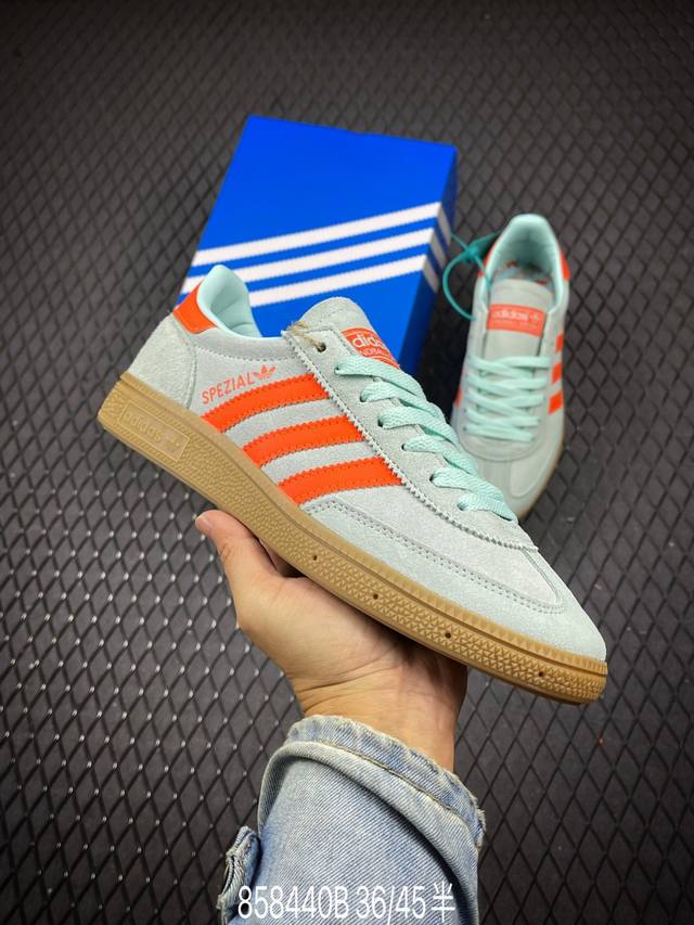 Ad Originals Handball Spezial 阿迪三叶草复古休闲防滑耐磨低帮板鞋 Ig1974 先行批次 尺码：36 36.5 37 38 38.