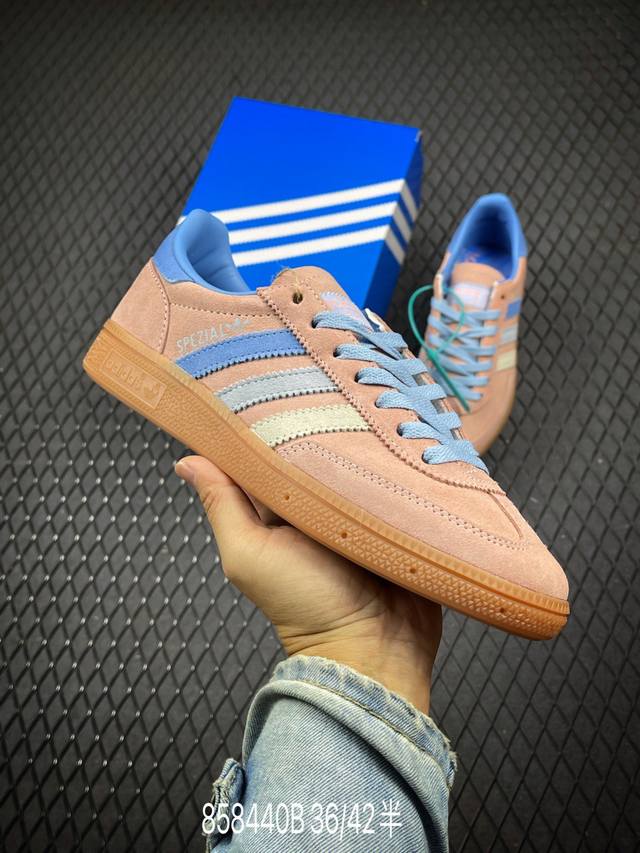 Ad Originals Handball Spezial 阿迪三叶草复古休闲防滑耐磨低帮板鞋 Ig1974 先行批次 尺码：36 36.5 37 38 38.