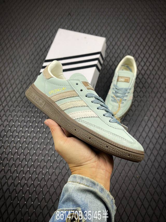 Kith X Ad Handball Spezial Ih2623 阿迪达斯经典款复古休闲板鞋 尺码：35 36 36.5 37 38 38.5 39 40 4