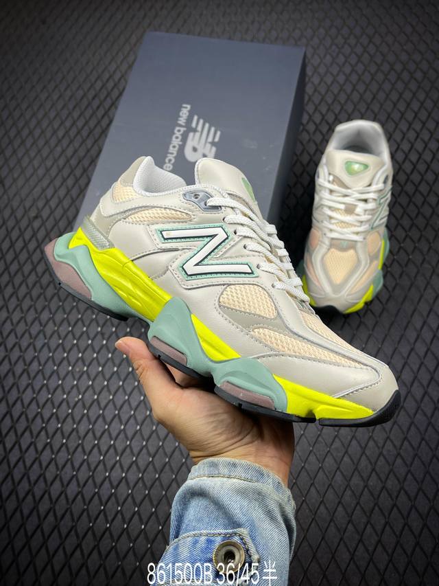 公司级joe Freshgoods X New Balance nb9060 联名款 复古休闲运动慢跑鞋 鞋款灵感源自设计师本人对夏日的怀日回忆。鞋面大身由空间