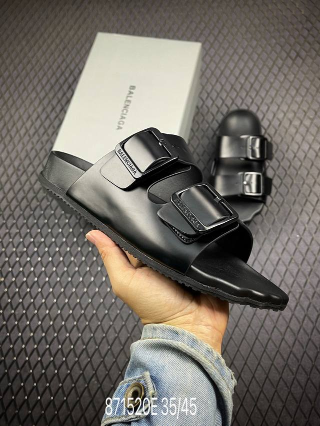 Balenciaga Sunday Mule 情侣款五趾拖鞋 balenciaga 巴黎世家sunday Mule 情侣款五趾系列巴黎世家的设计风格一直以来都是