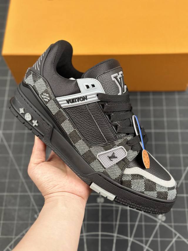 本地 核心私 tyler X Louis Vuitton 路易威登 Lv Trainer 联名款 低帮休闲板鞋 海淘代购同渠道品质 高端零售 外贸充正专供 原版