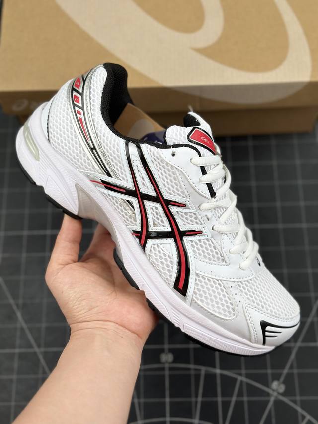 本地 核心私 asics Tiger Gel-1 亚瑟士户外风低帮休闲运动跑步鞋 #鞋款选用网眼与皮革相接，复古而富有层次感。Ortholite 鞋垫+搭载着