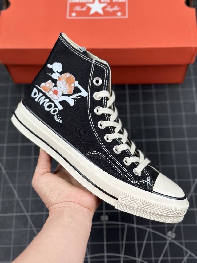 本地 核心私 定制联名潮流文化娱乐品牌pop Mart X Converse Chuck Taylor All Star 1970S High Pop Mart