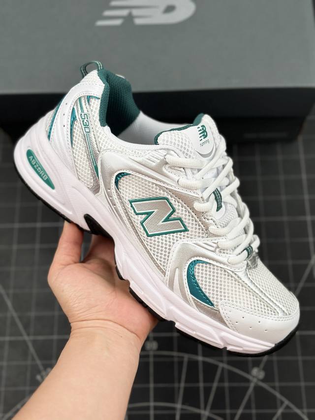 本地 核心私 新百伦 Nb New Balance Mr530系列复古老爹风网布跑步休闲运动鞋 小众老爹鞋 new Balance 530系列鞋款最早风靡于 2