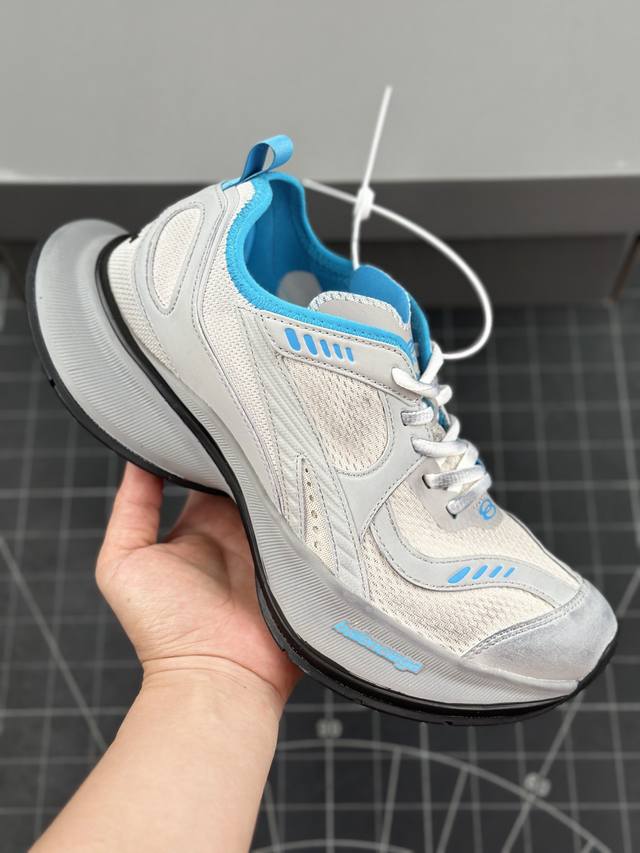 本地 核心私 Ok版 公司级法国高端奢侈品牌-巴黎世家balenciaga Track Trainers 代复古野跑姥爹潮流百搭慢跑鞋 男女鞋配件防尘袋及附送鞋