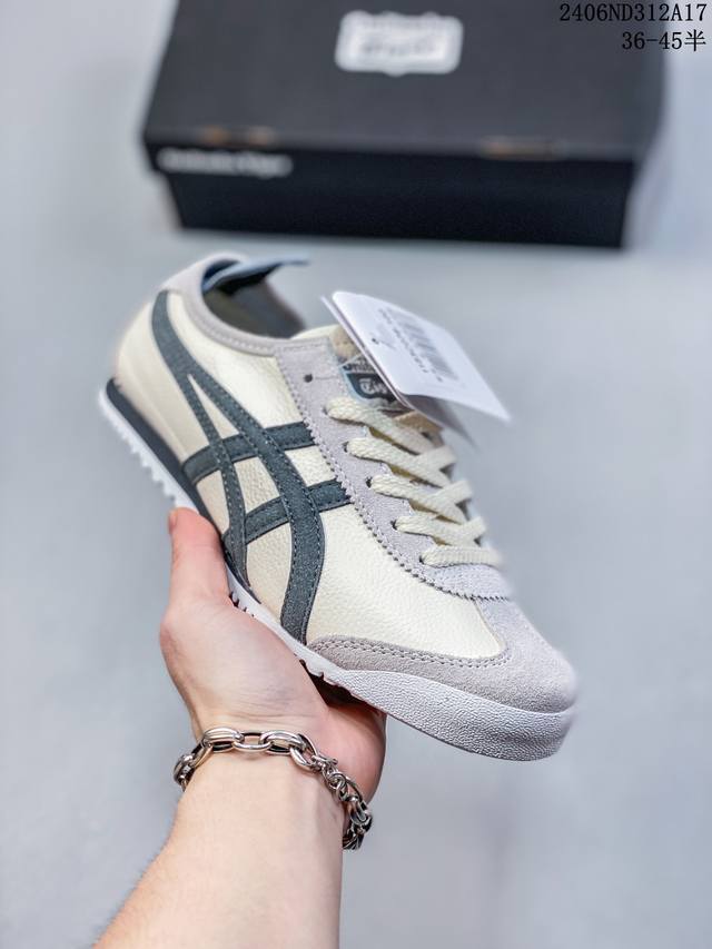 高品质真标亚瑟士 Onitsuka Tiger Tokuten 布面 复古低帮休闲跑鞋 实拍首发 Tokuten的灵感来源于 年代的室内用鞋 T-Toe前足补强