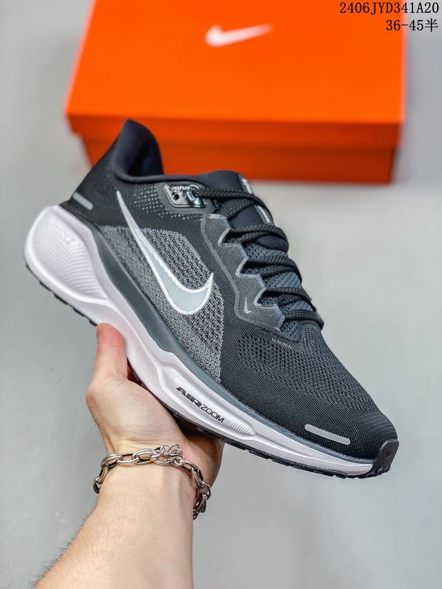 真标耐克nike Zoom Pegasus 41 登月41代系列 网面透气缓震疾速跑鞋 货号:Fd2722-001 Hf0396-001 码数36-45带半码