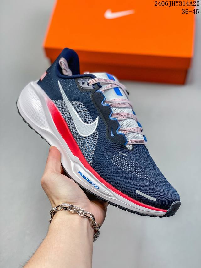 耐克nike Air Zoom Pegasus 41 登月 超级飞马涡轮增压马拉松休闲运动慢跑鞋 货号:Hf0402 400 码数：36 36.5 37.5 3