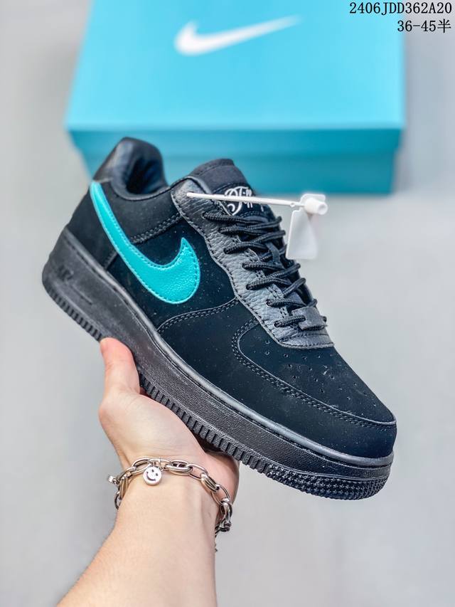 公司级带半码 耐克nike Air Force 1 Low 空军一号低帮休闲板鞋 打造纯正空军版型#专注外贸渠道 全掌内置蜂窝气垫 #原盒配件 原厂中底钢印、拉