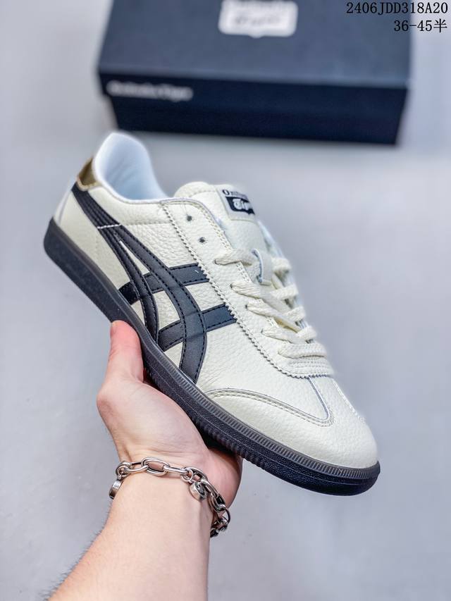 Asics 亚瑟士 日产经典老牌-鬼塚虎onitsuka Tiger Mexico 66经典墨西哥系列复古经典百搭板鞋休闲运动鞋慢跑鞋 码数：36 37 37.