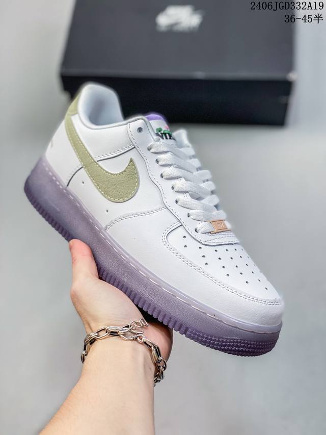 公司级带半码 耐克nike Air Force 1 Low 空军一号低帮休闲板鞋 打造纯正空军版型#专注外贸渠道 全掌内置蜂窝气垫 #原盒配件 原厂中底钢印、拉