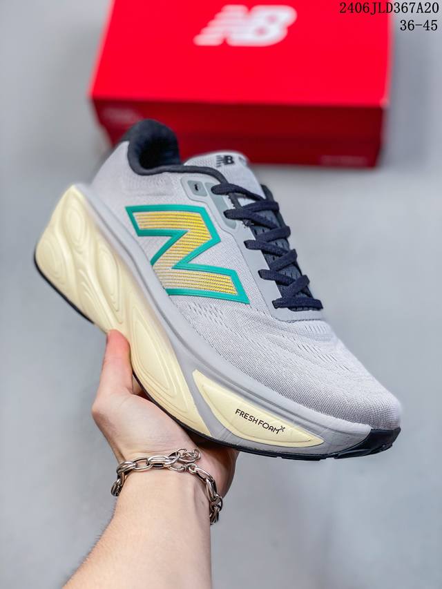 New Balance Nb官方24年新款1080 V13旗舰缓震舒适慢跑男女跑步鞋 06Jld367A20