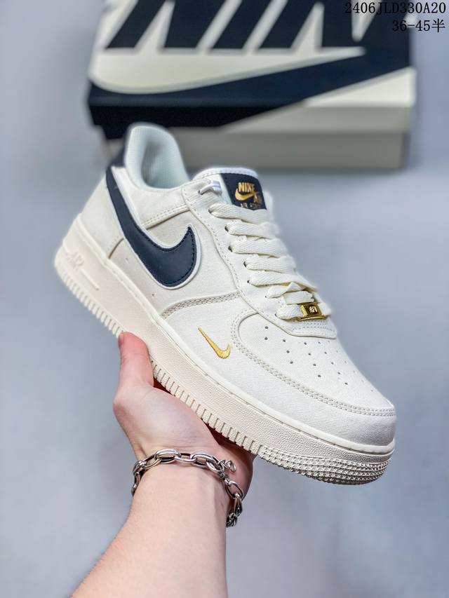 公司级带半码 耐克nike Air Force 1 Low 空军一号低帮休闲板鞋 打造纯正空军版型#专注外贸渠道 全掌内置蜂窝气垫 #原盒配件 原厂中底钢印、拉