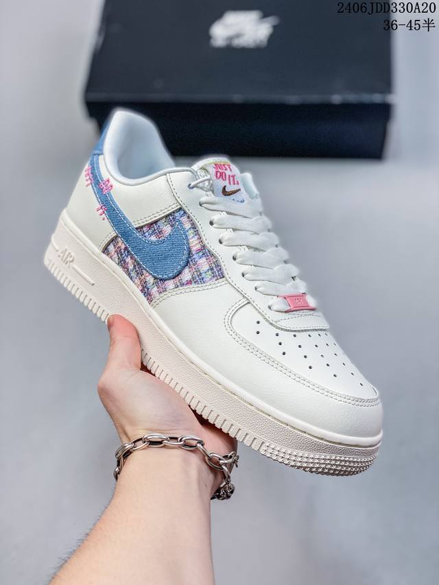 公司级带半码 耐克nike Air Force 1 Low 空军一号低帮休闲板鞋 打造纯正空军版型#专注外贸渠道 全掌内置蜂窝气垫 #原盒配件 原厂中底钢印、拉