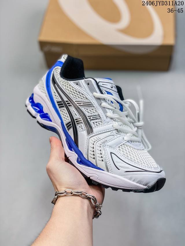 Asicsi 亚瑟士kayano 14越野男女款跑步鞋女运动鞋 1A019-401 尺码：36-45 06Jyd311A20