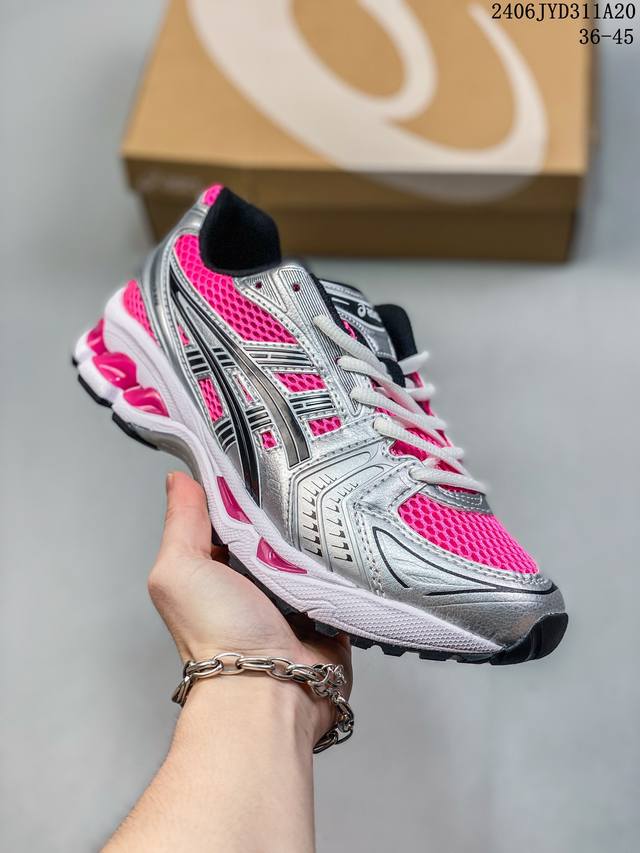 Asicsi 亚瑟士kayano 14越野男女款跑步鞋女运动鞋 1A019-401 尺码：36-45 06Jyd311A20