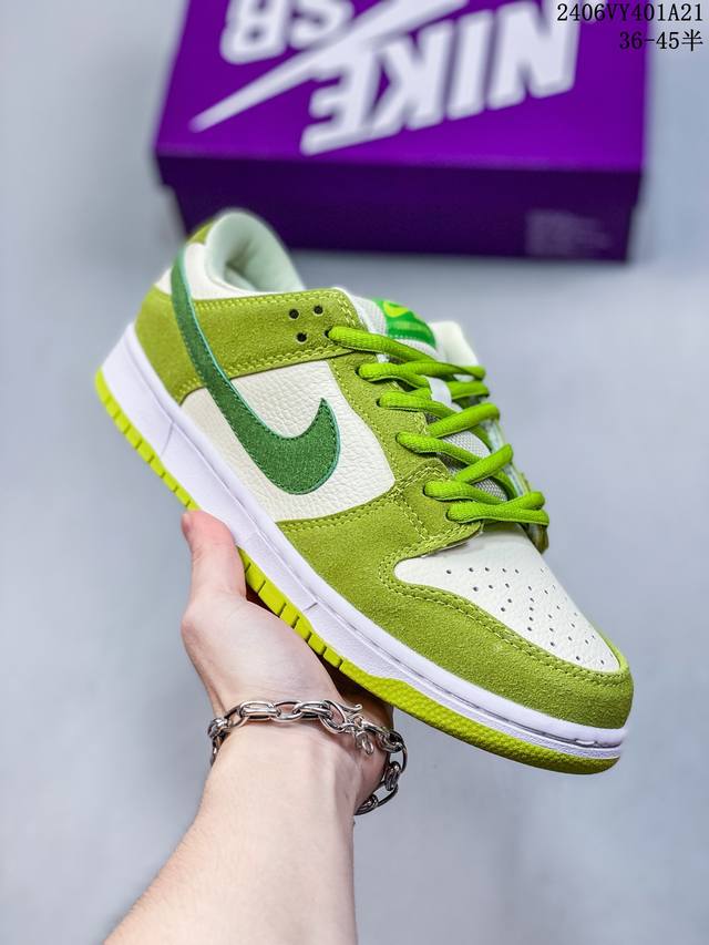 耐克nike Sb Dunk Low扣篮系列低帮休闲运动滑板板鞋采用软质牛剖皮鞋面材质 正确后跟反口里弧度 原厂中底布正确印刷 鞋垫嵌入缓震乳胶+Sole真气垫