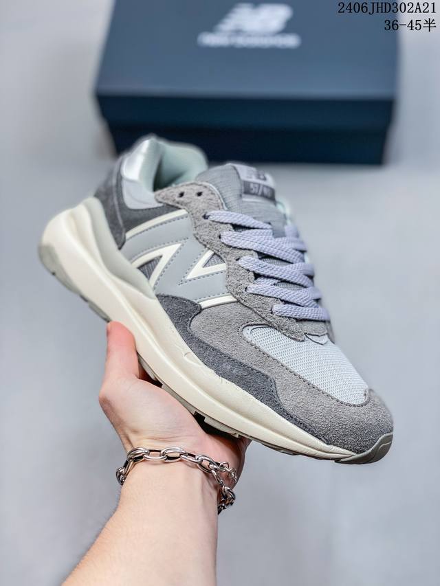 New Balance Nb官方男女情侣夏灰蓝色复古运动休闲鞋m5740Ta 尺码：36-45半 编码：06Jhd302A21